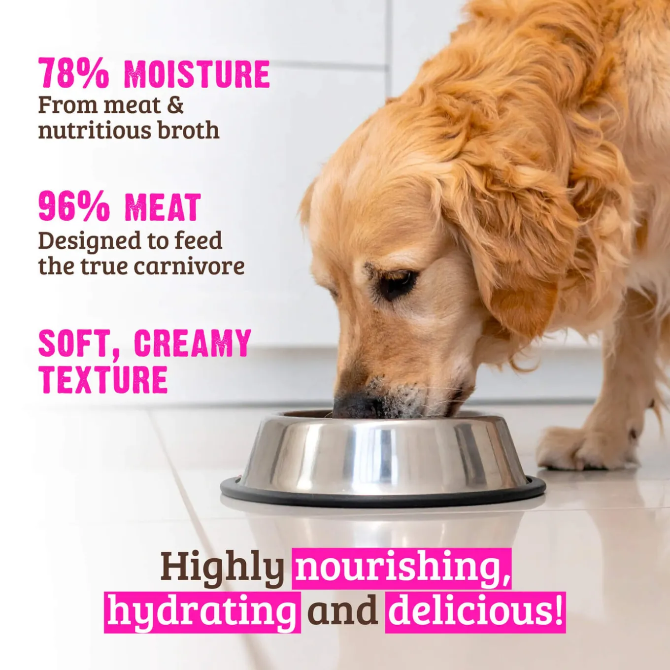 RAWZ 96% High Meat Formula Wet Dog Food
