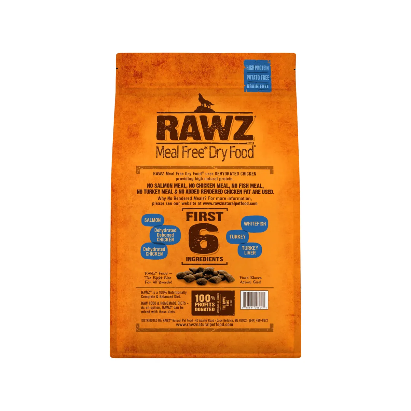 RAWZ Meal Free Natural Dry Dog Food