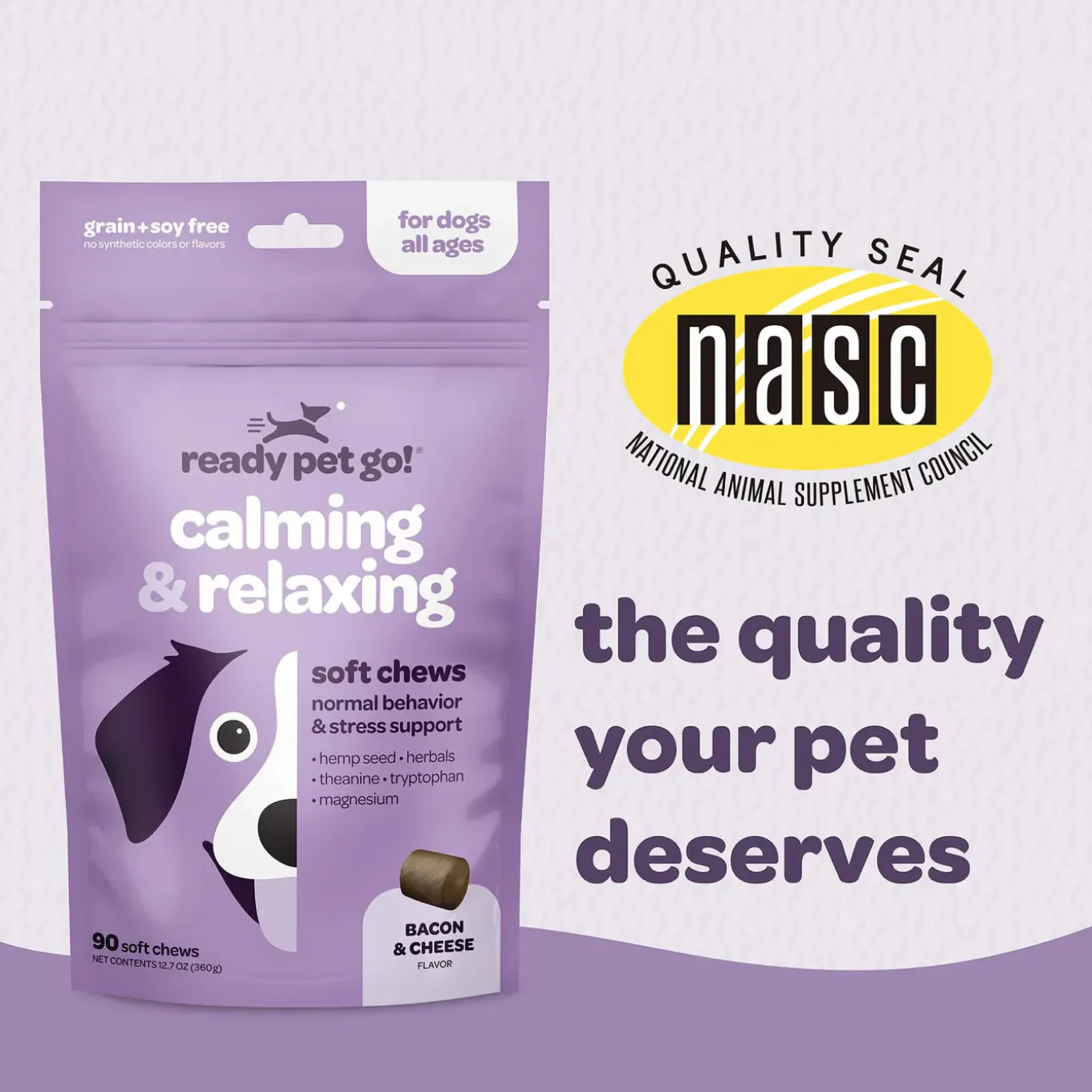 Ready Pet Go! Calming & Relaxing Supplement for Dogs