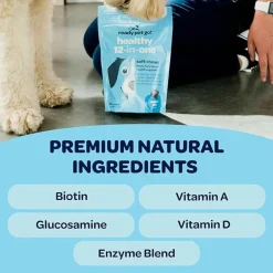 Ready Pet Go! Healthy 12-in-1 Multivitamin Supplement for Dogs
