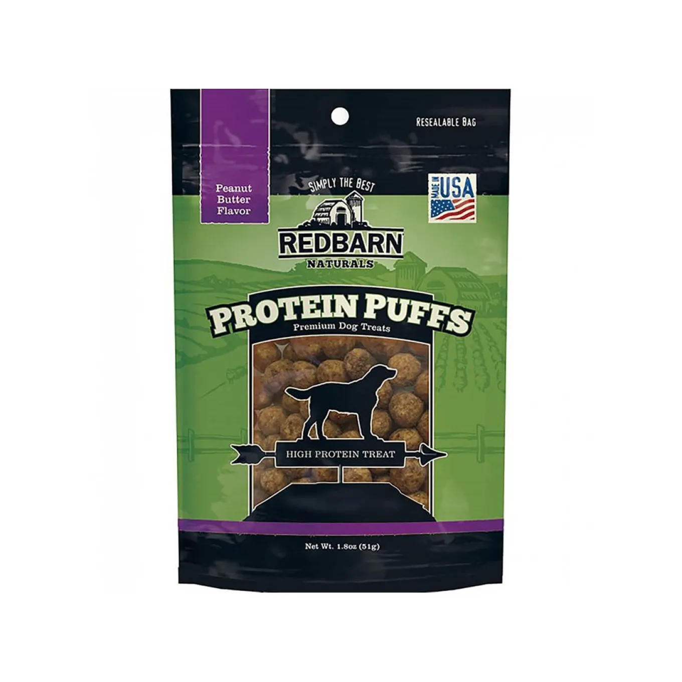 Redbarn Protein Puffs Grain-Free Crispy Treats for Dogs