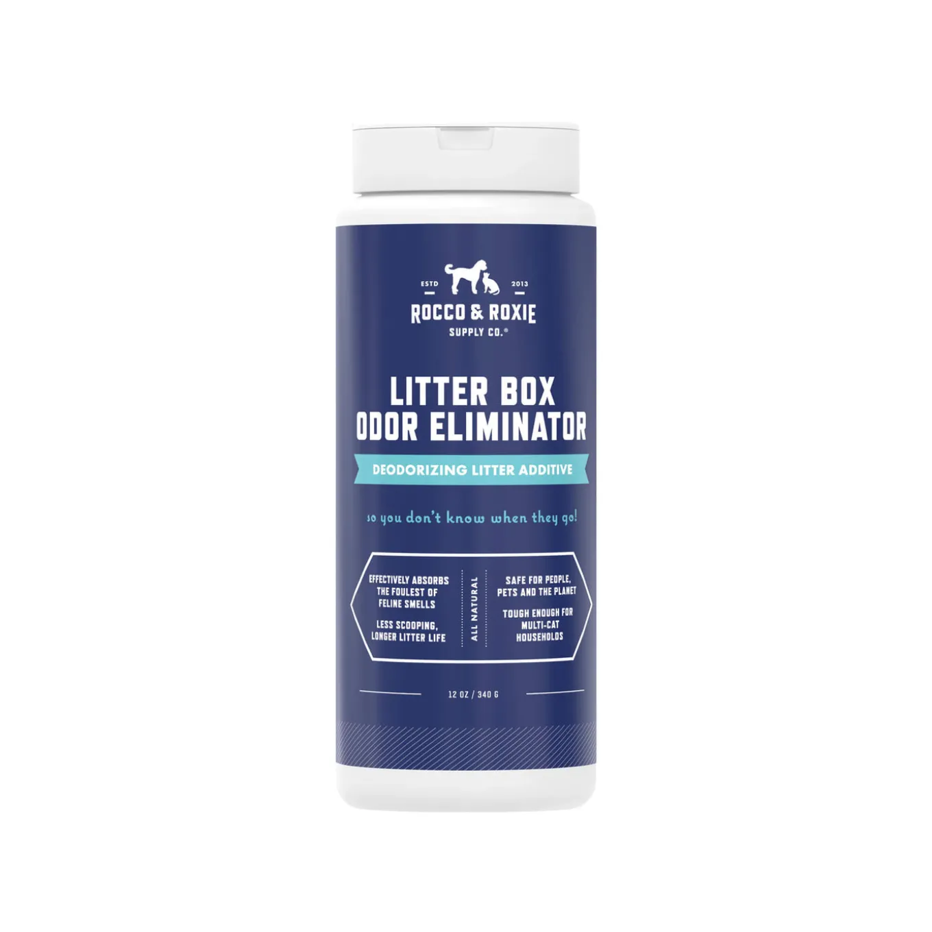 Rocco & Roxie Litter Box Odor Eliminator Litter Additive