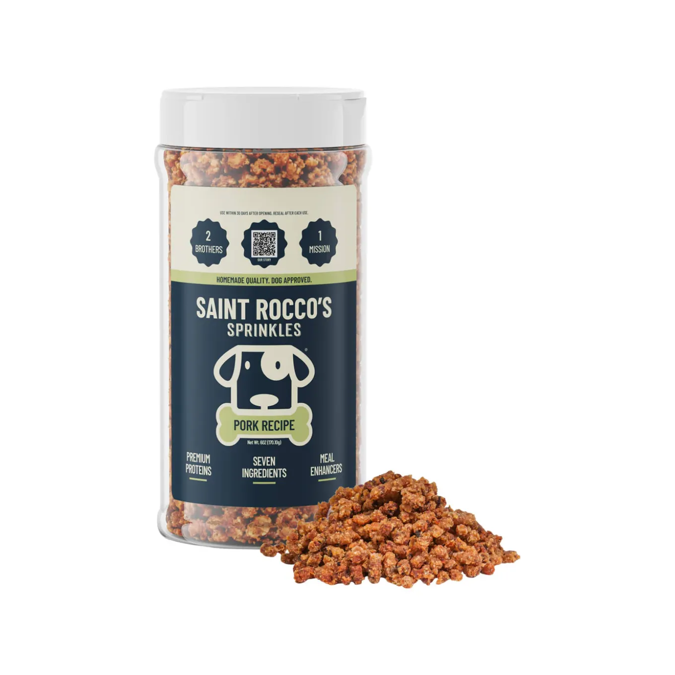 Saint Rocco's Sprinkles Meal Topper for Dogs