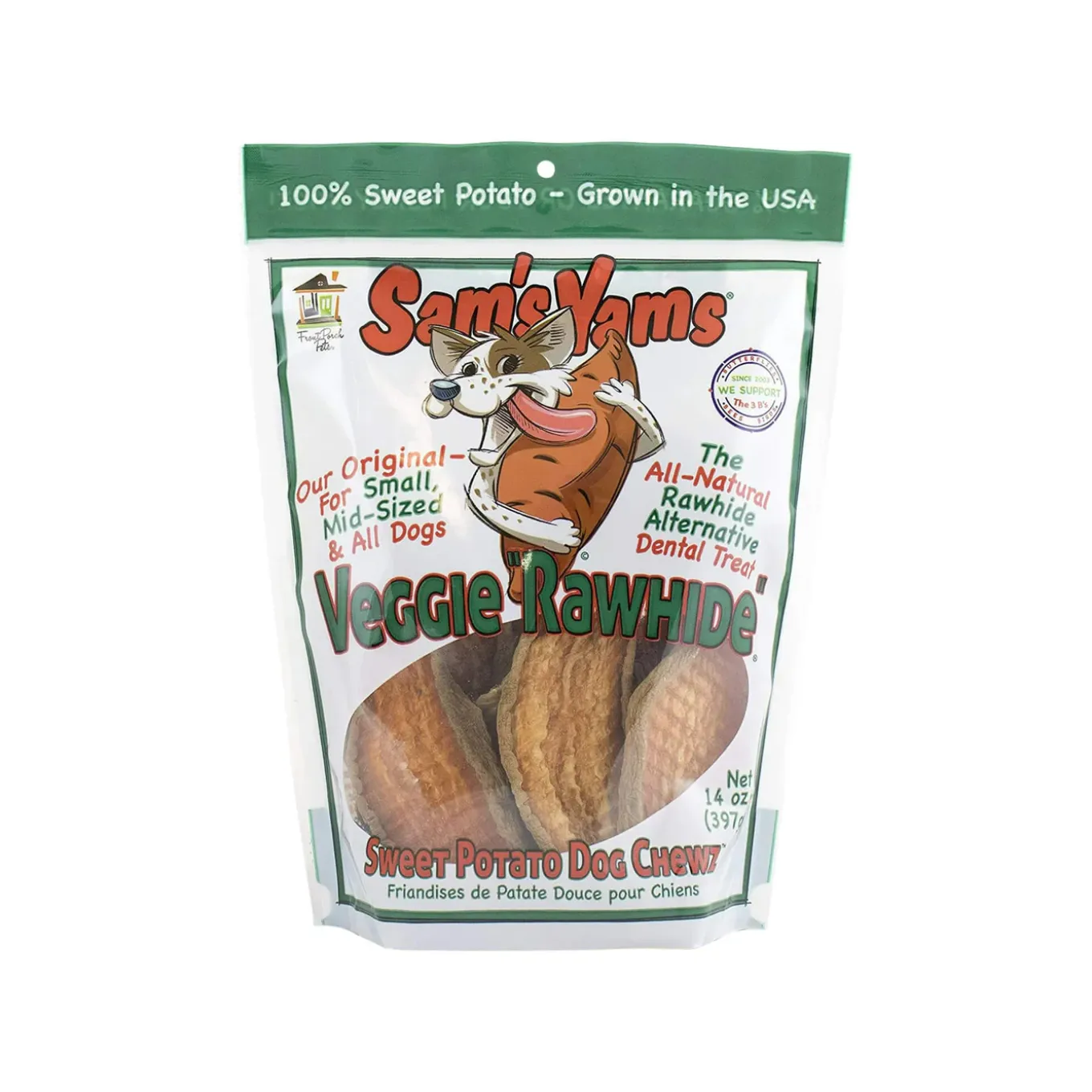 Sam's Yams Big Boyz Sweet Potato Dog Chewz
