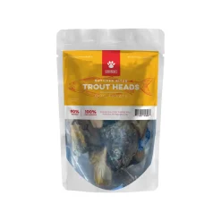 Scout & Zoe's Butcher's Bites Trout Heads for Dogs & Cats
