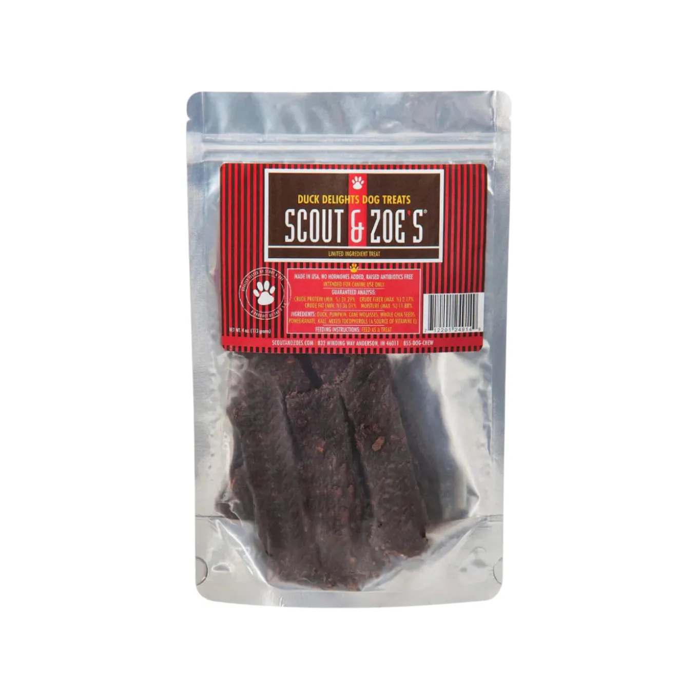 Scout & Zoe's Limited Ingredient Jerky Treats for Dogs