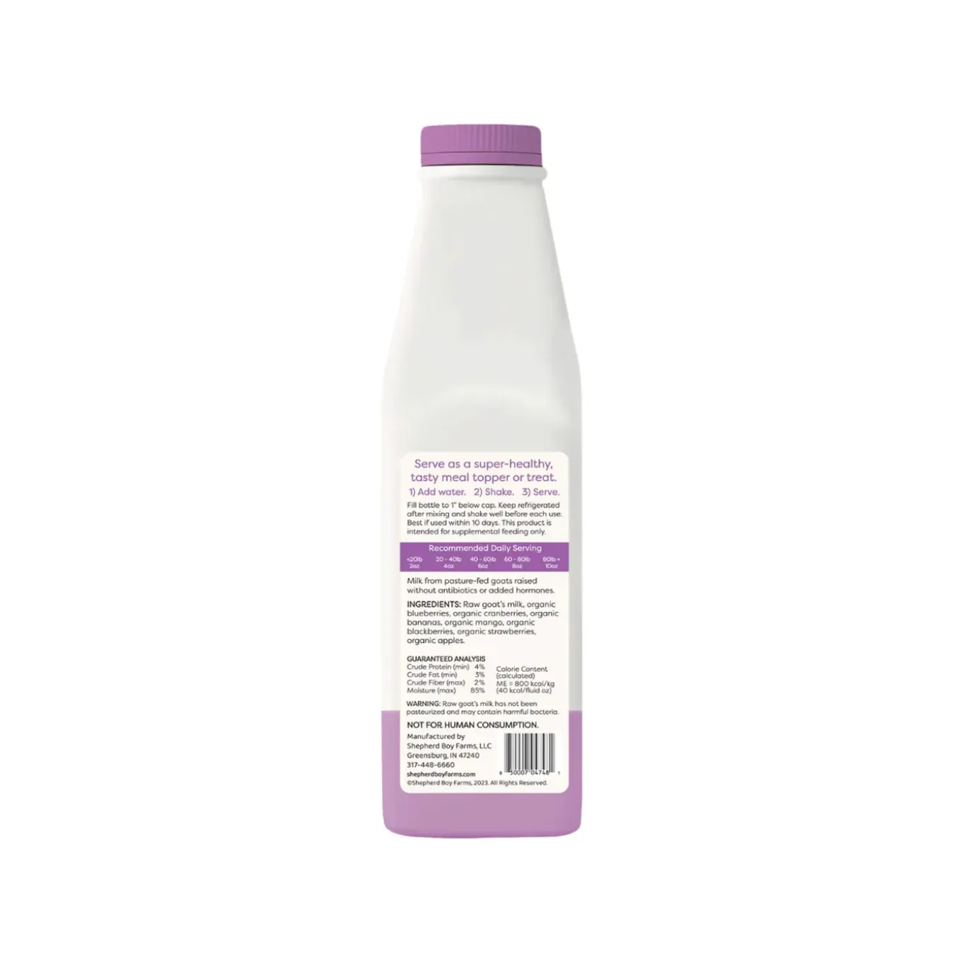 Shepherd Boy Farms Freeze Dried Goat Milk for Dogs & Cats