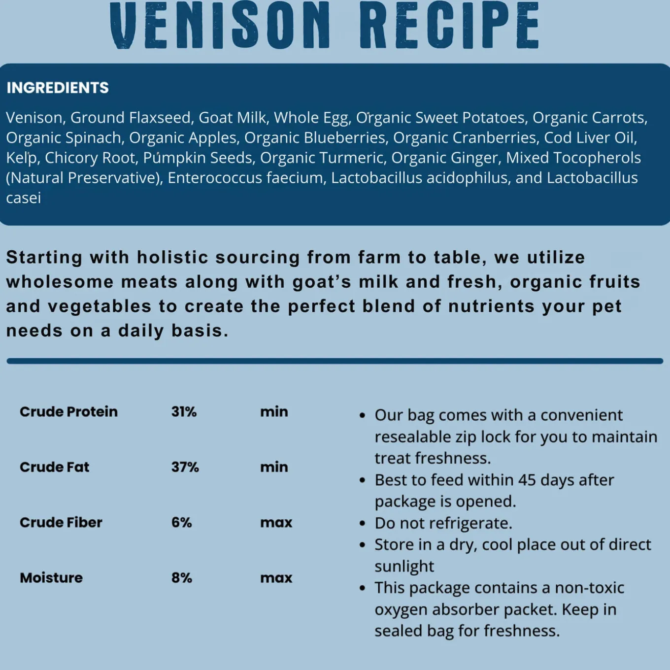 Shepherd Boy Farms Freeze Dried Dog Food