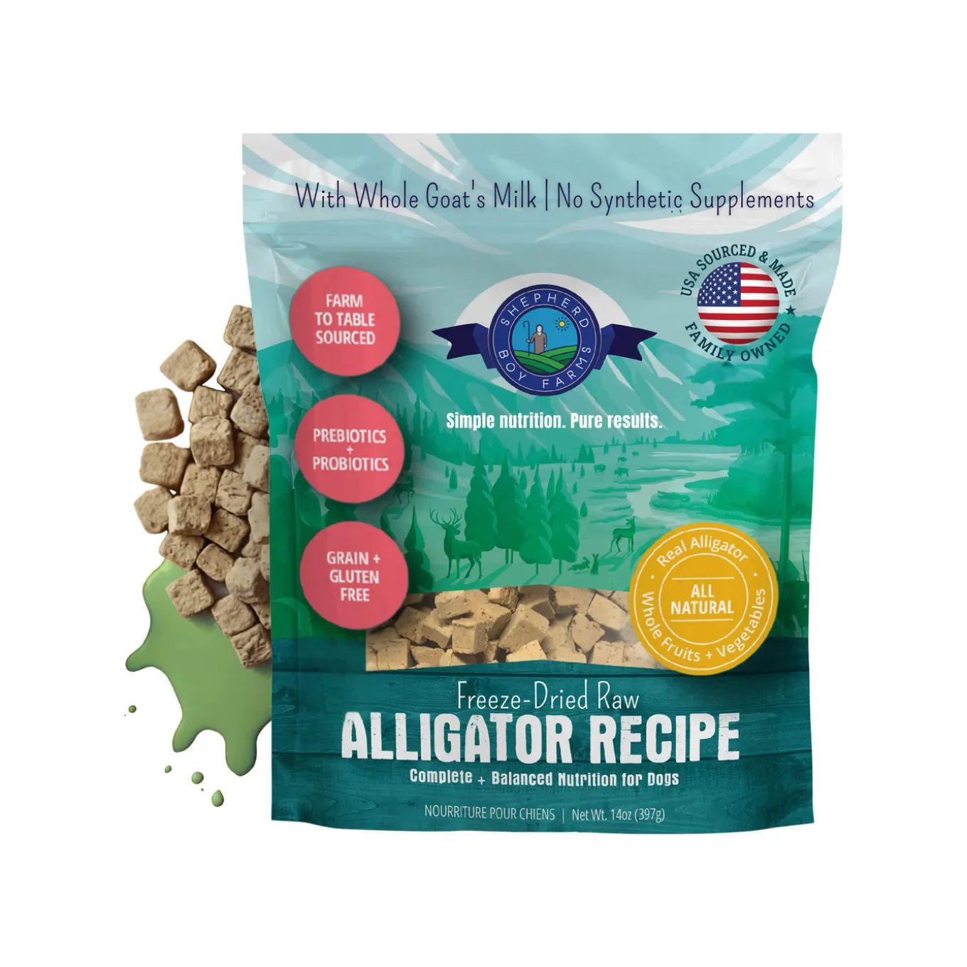 Shepherd Boy Farms Freeze Dried Dog Food