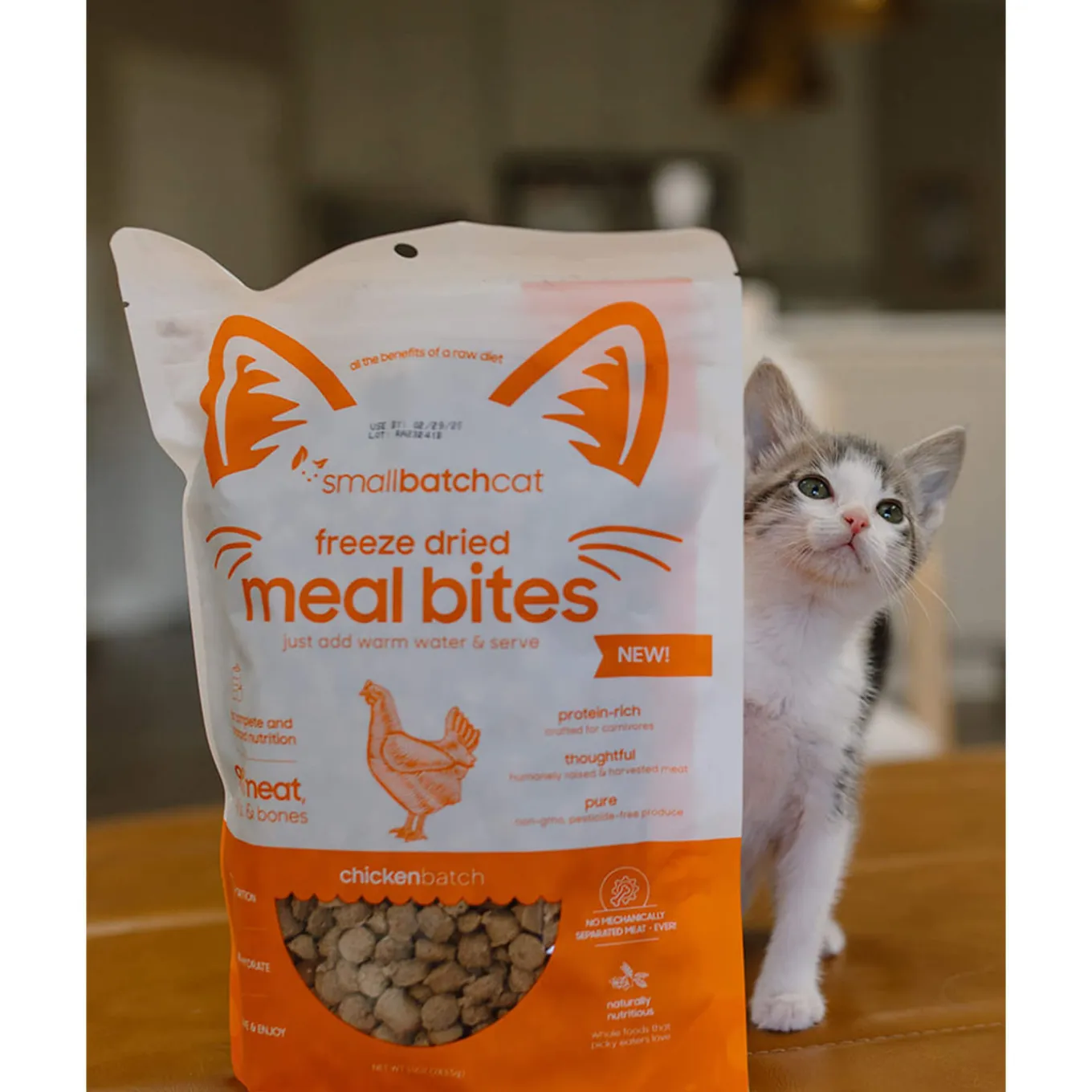 SmallBatch Freeze Dried Meal Bites for Cats