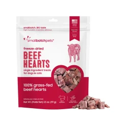 SmallBatch Freeze Dried Heart Treats