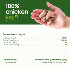SmallBatch Freeze Dried Heart Treats