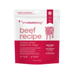 SmallBatch Sliders Freeze Dried Raw Dog Food