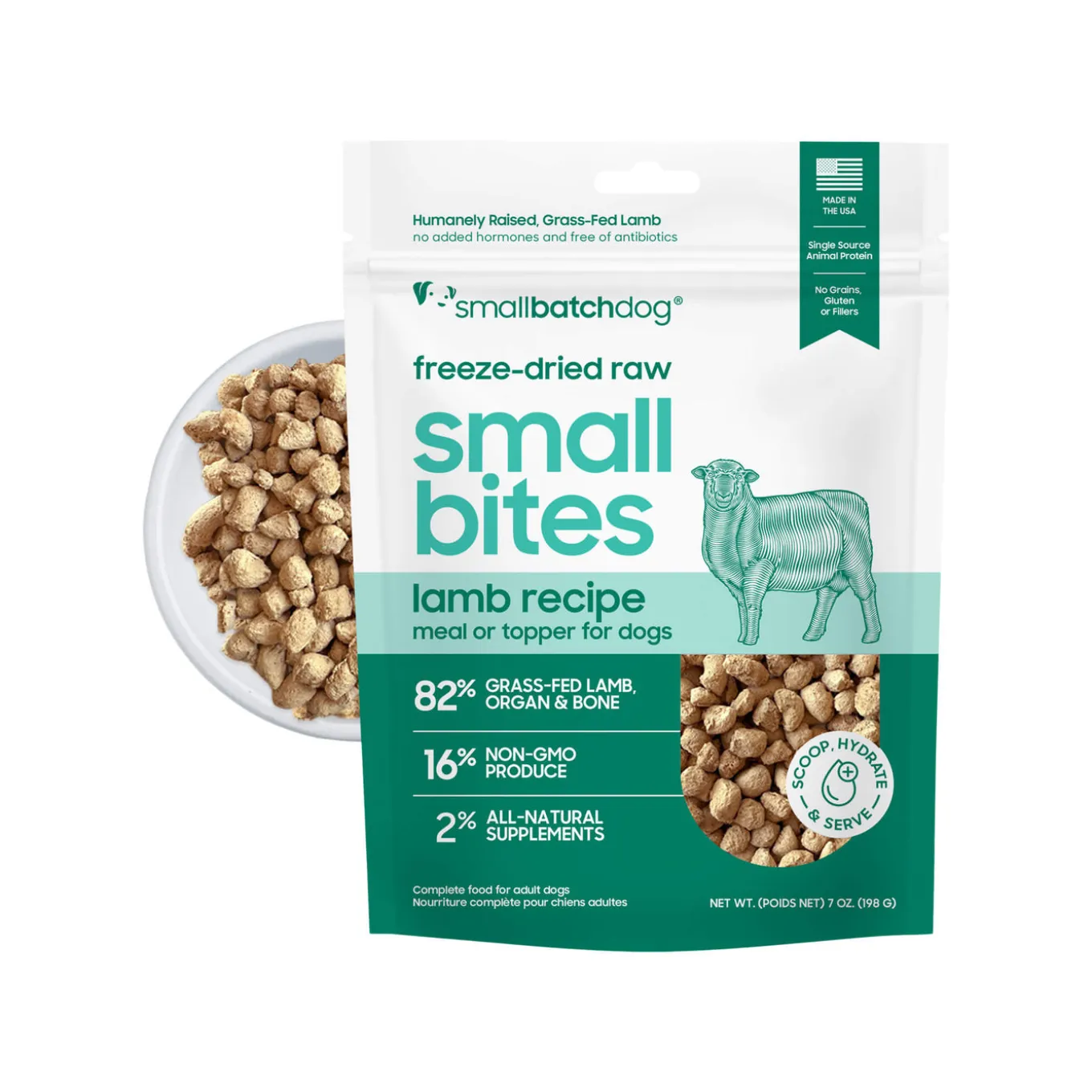 SmallBatch Small Bites Freeze Dried Dog Food