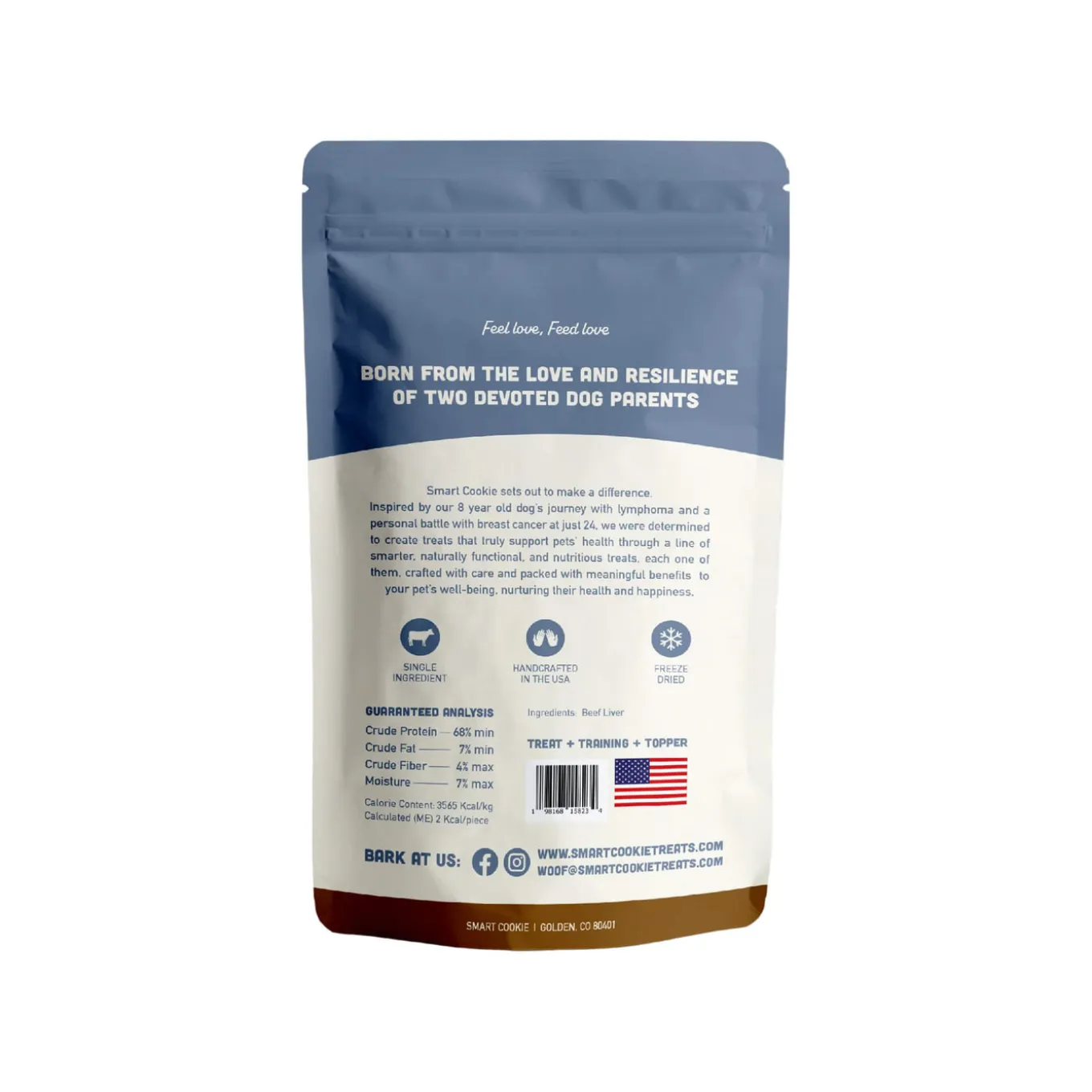 Smart Cookie Freeze Dried Dog Treats