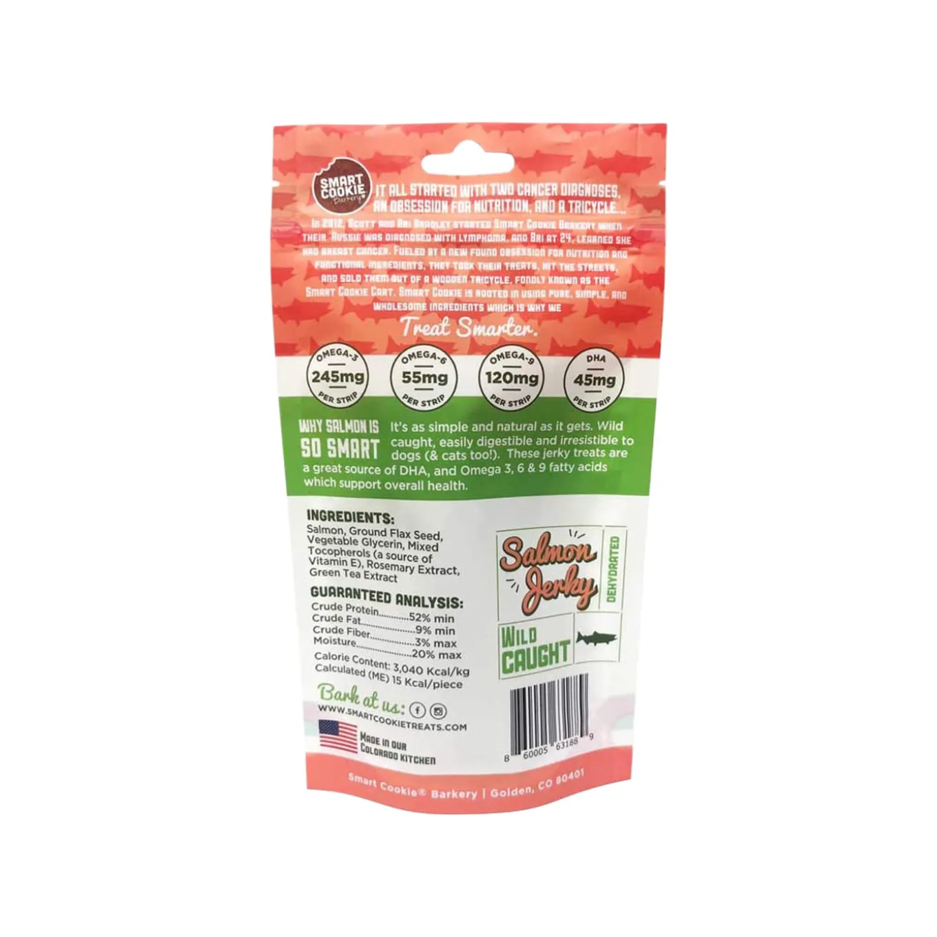 Smart Cookie Jerky Strips Dog Treats