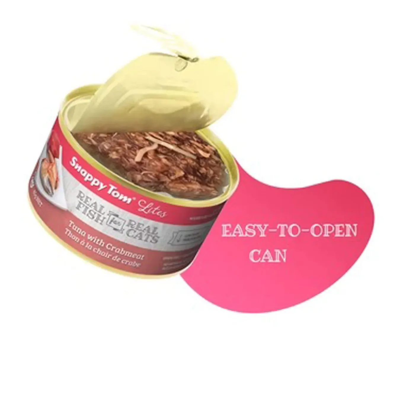 Snappy Tom Lites Grain Free Shredded Wet Cat Food