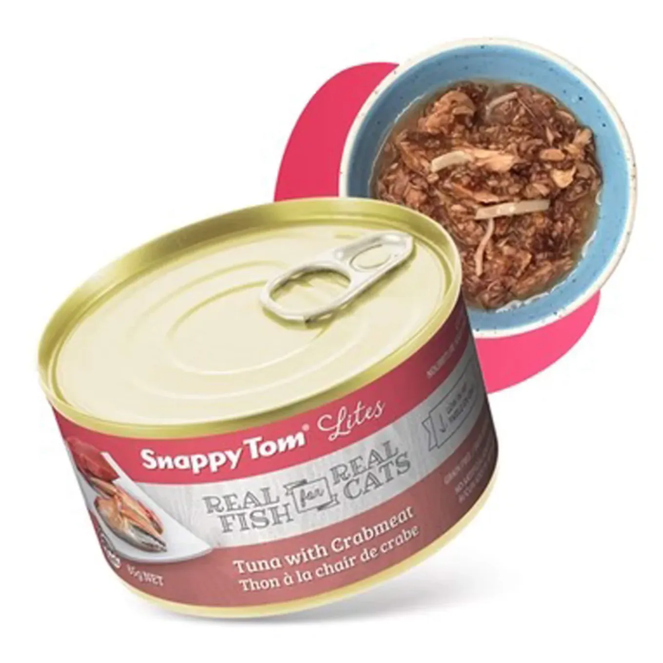 Snappy Tom Lites Grain Free Shredded Wet Cat Food