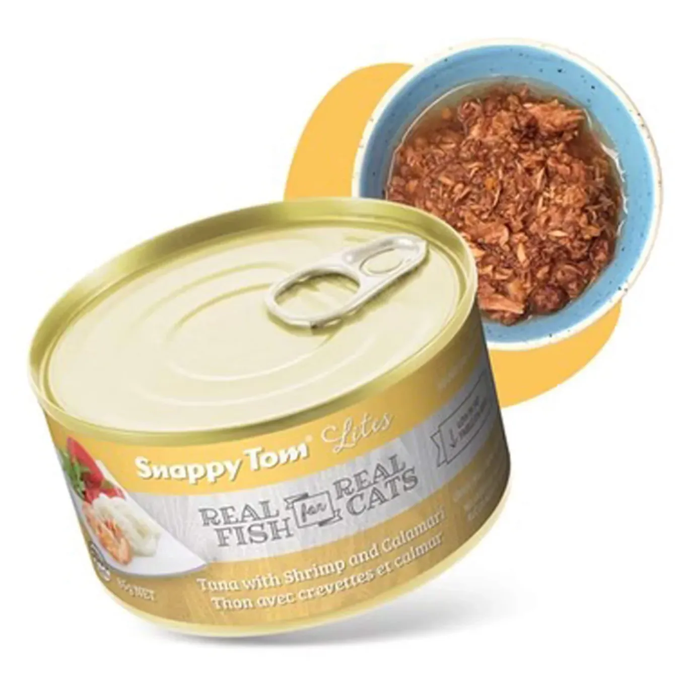 Snappy Tom Lites Grain Free Shredded Wet Cat Food