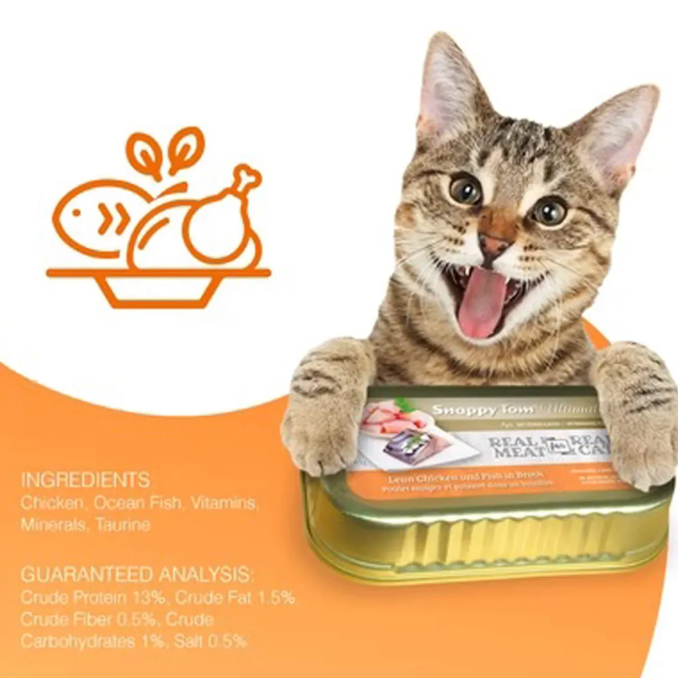 Snappy Tom Ultimates Gourmet Grain Free Wet Cat Food