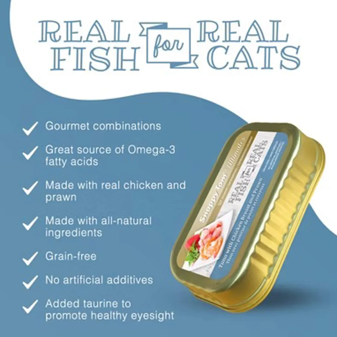 Snappy Tom Ultimates Gourmet Grain Free Wet Cat Food