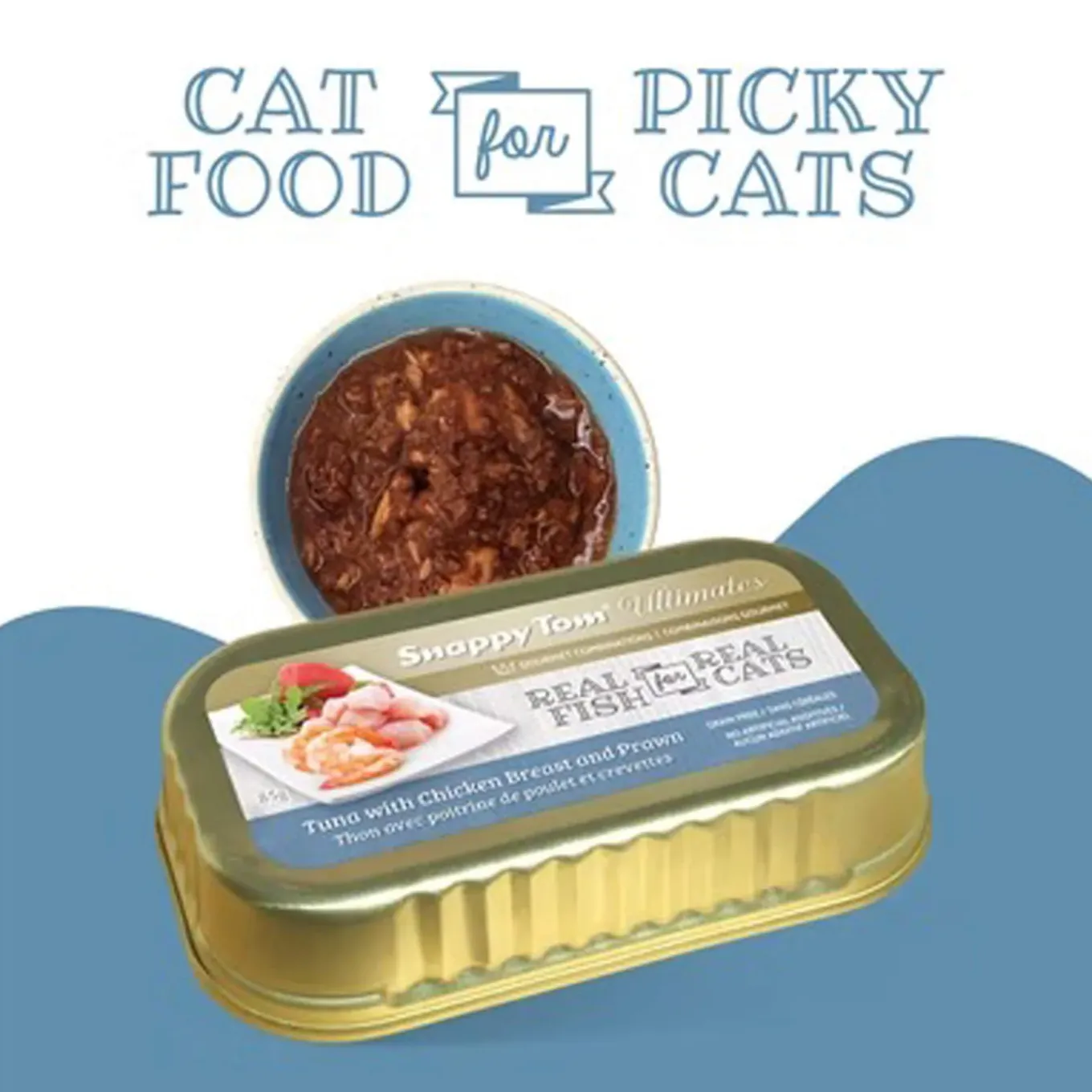 Snappy Tom Ultimates Gourmet Grain Free Wet Cat Food