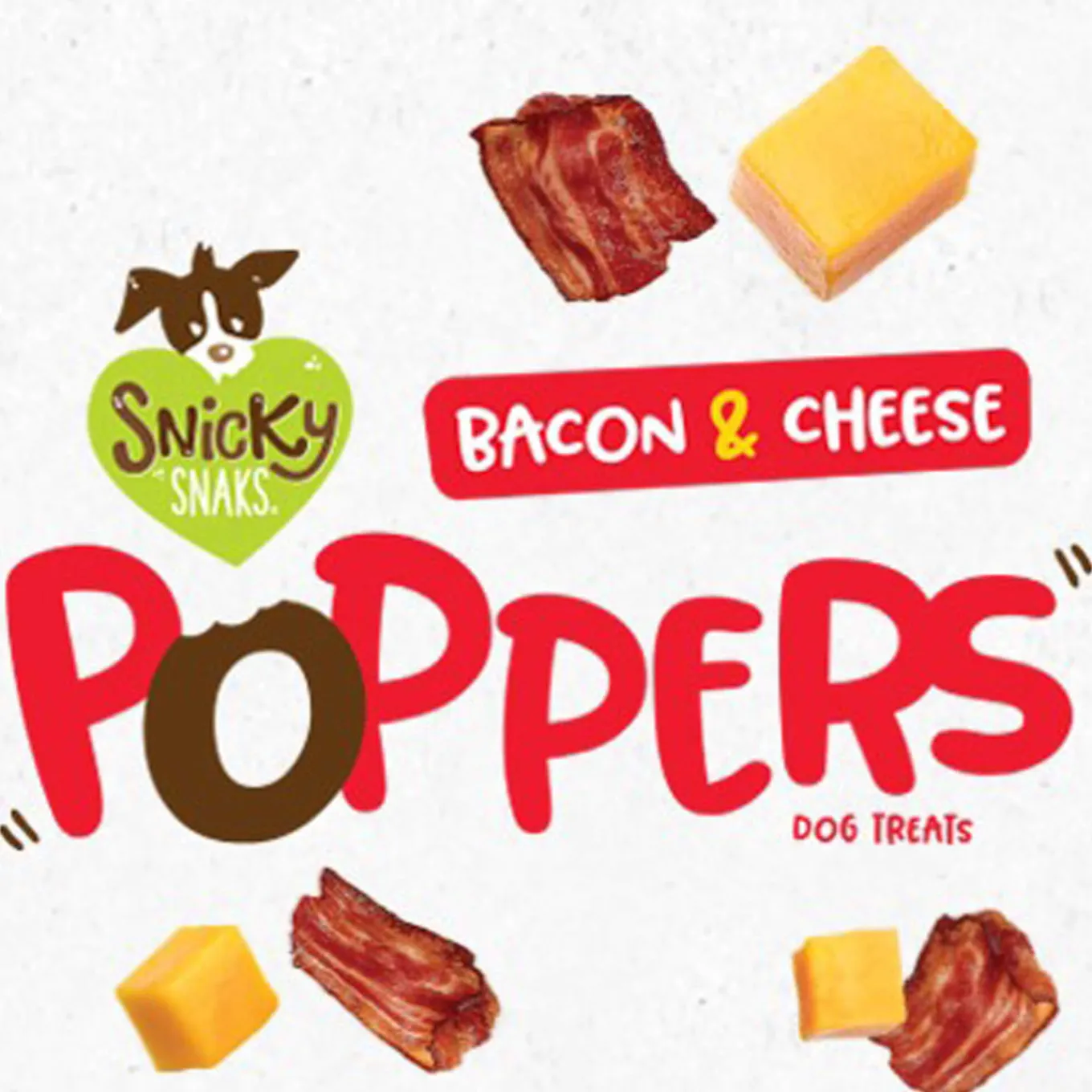 Snicky Snaks Poppers Crunchy Dog Treats