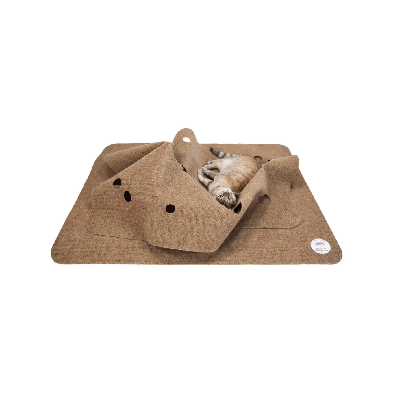 SnugglyCat Ripple Rug Interactive Dual Layer Play Mat for Cats