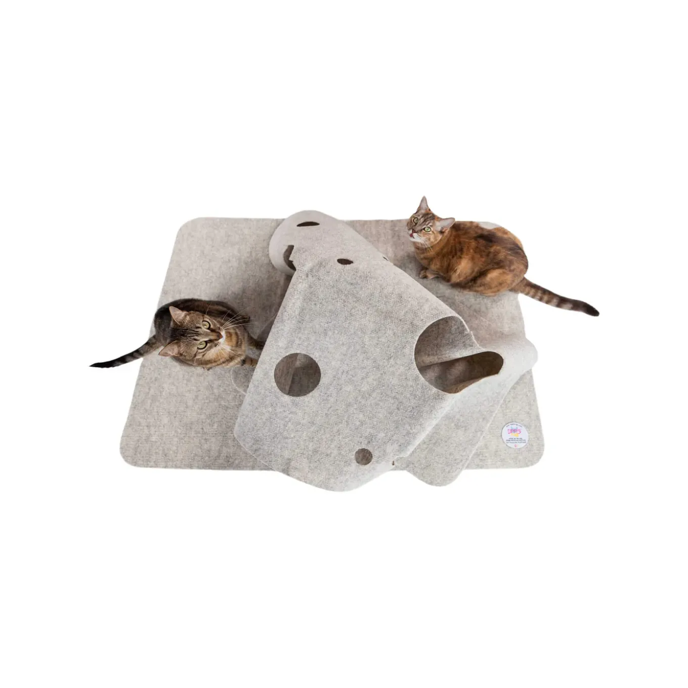 SnugglyCat Ripple Rug Interactive Dual Layer Play Mat for Cats