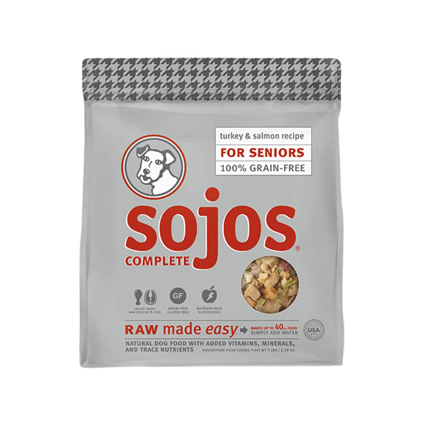 Sojos Complete Grain-Free Dog Food Mix