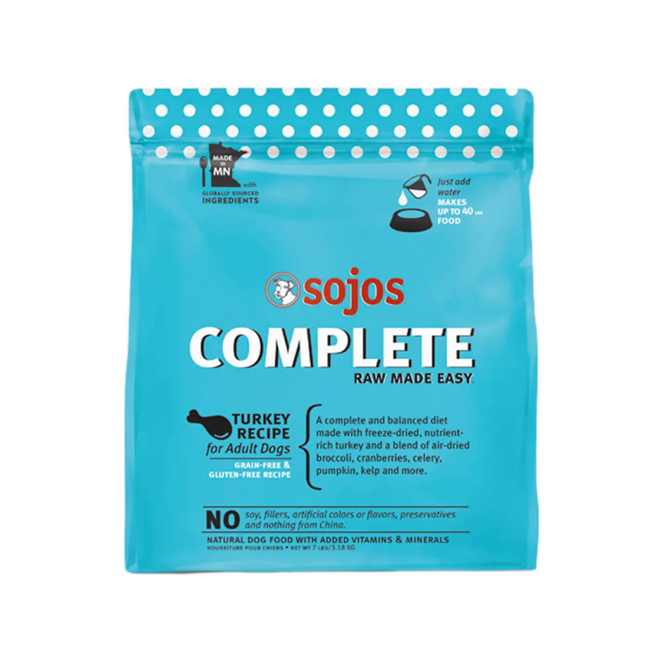 Sojos Complete Grain-Free Dog Food Mix