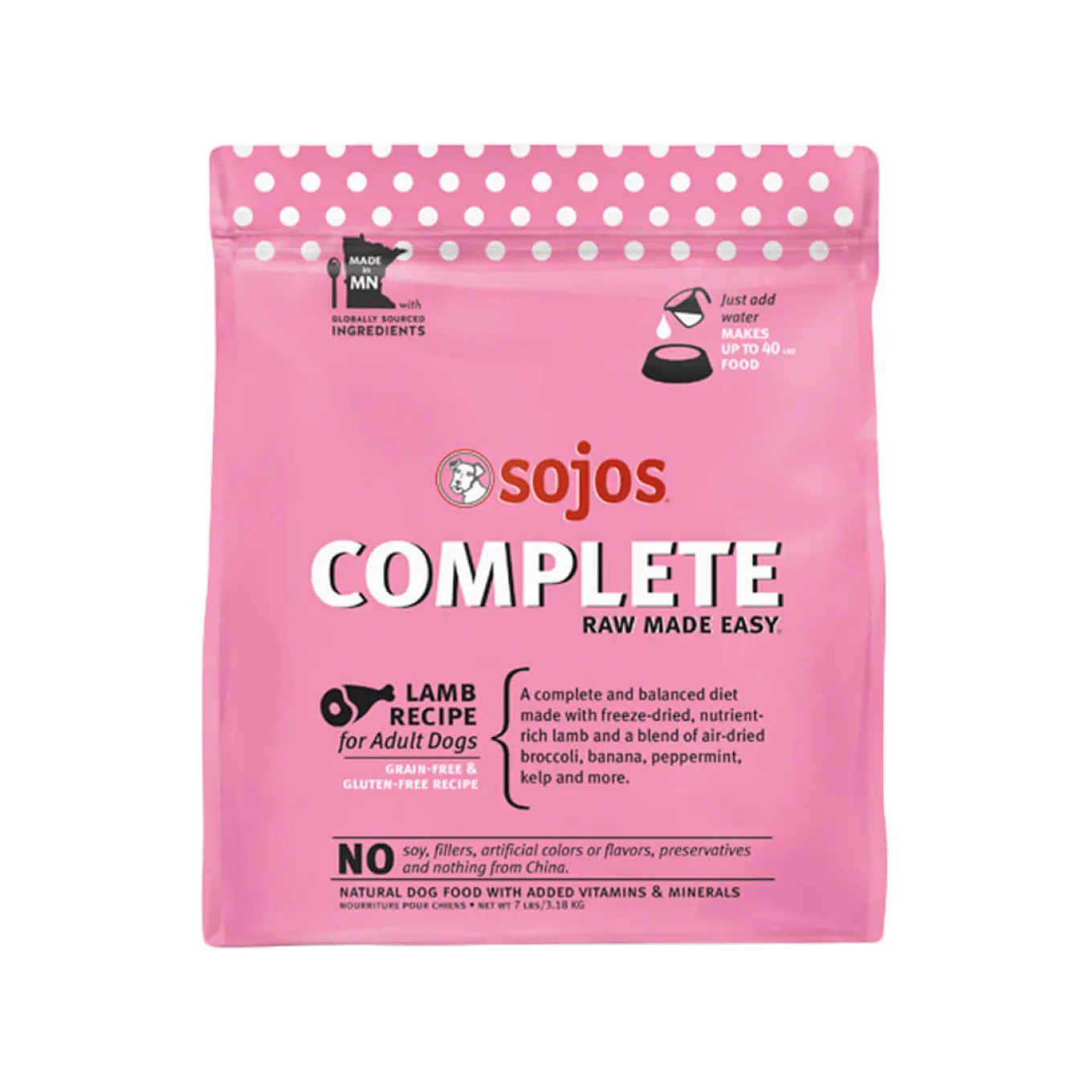 Sojos Complete Grain-Free Dog Food Mix