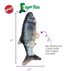 SPOT Flippin Fish Cat Toy
