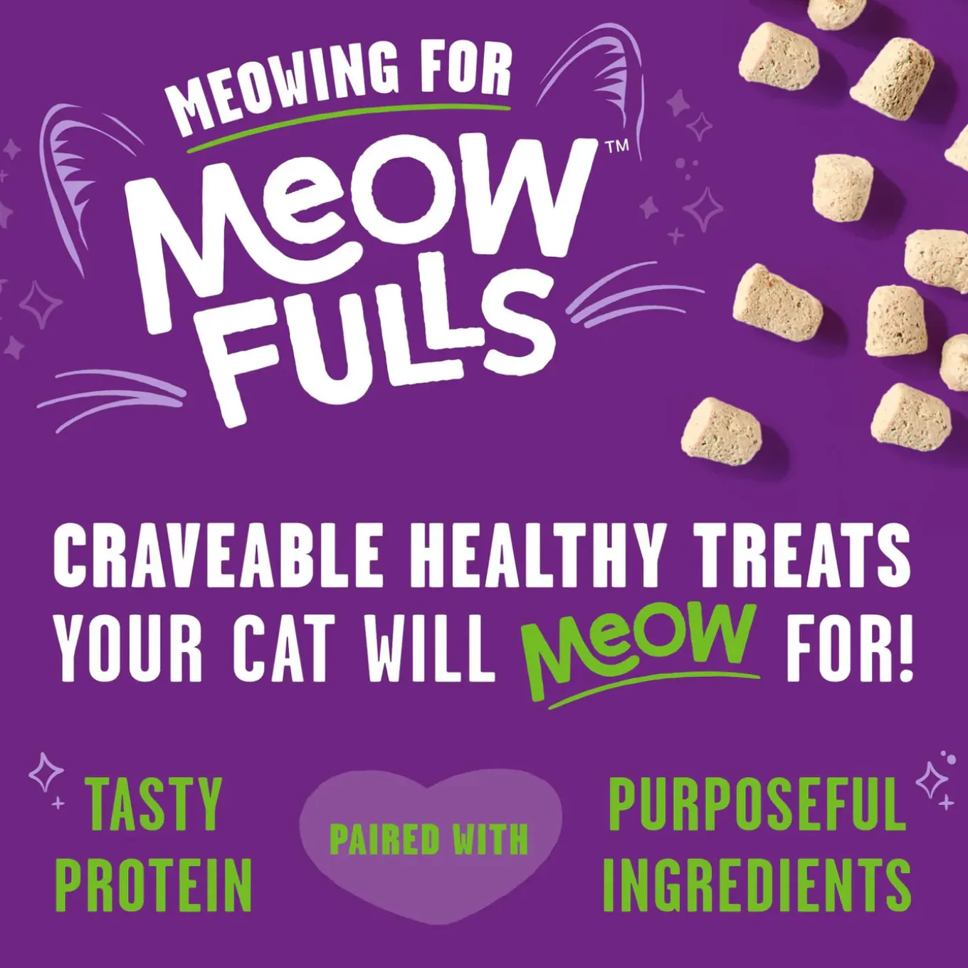 Stella & Chewy Meowfulls Freeze Dried Cat Treats