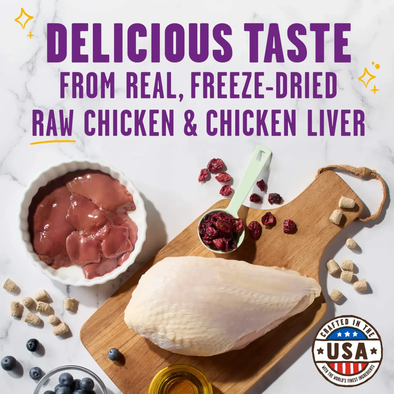 Stella & Chewy Meowfulls Freeze Dried Cat Treats
