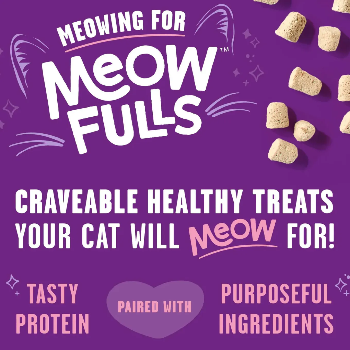Stella & Chewy Meowfulls Freeze Dried Cat Treats