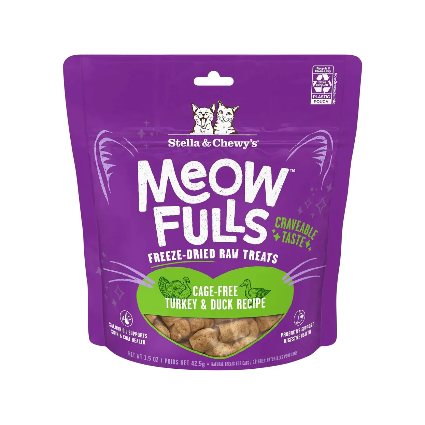 Stella & Chewy Meowfulls Freeze Dried Cat Treats