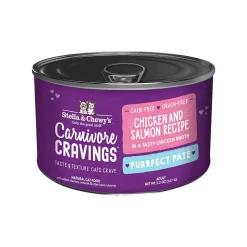 Stella & Chewy's Carnivore Cravings Purrfect Pate Chicken & Salmon Wet Cat Food