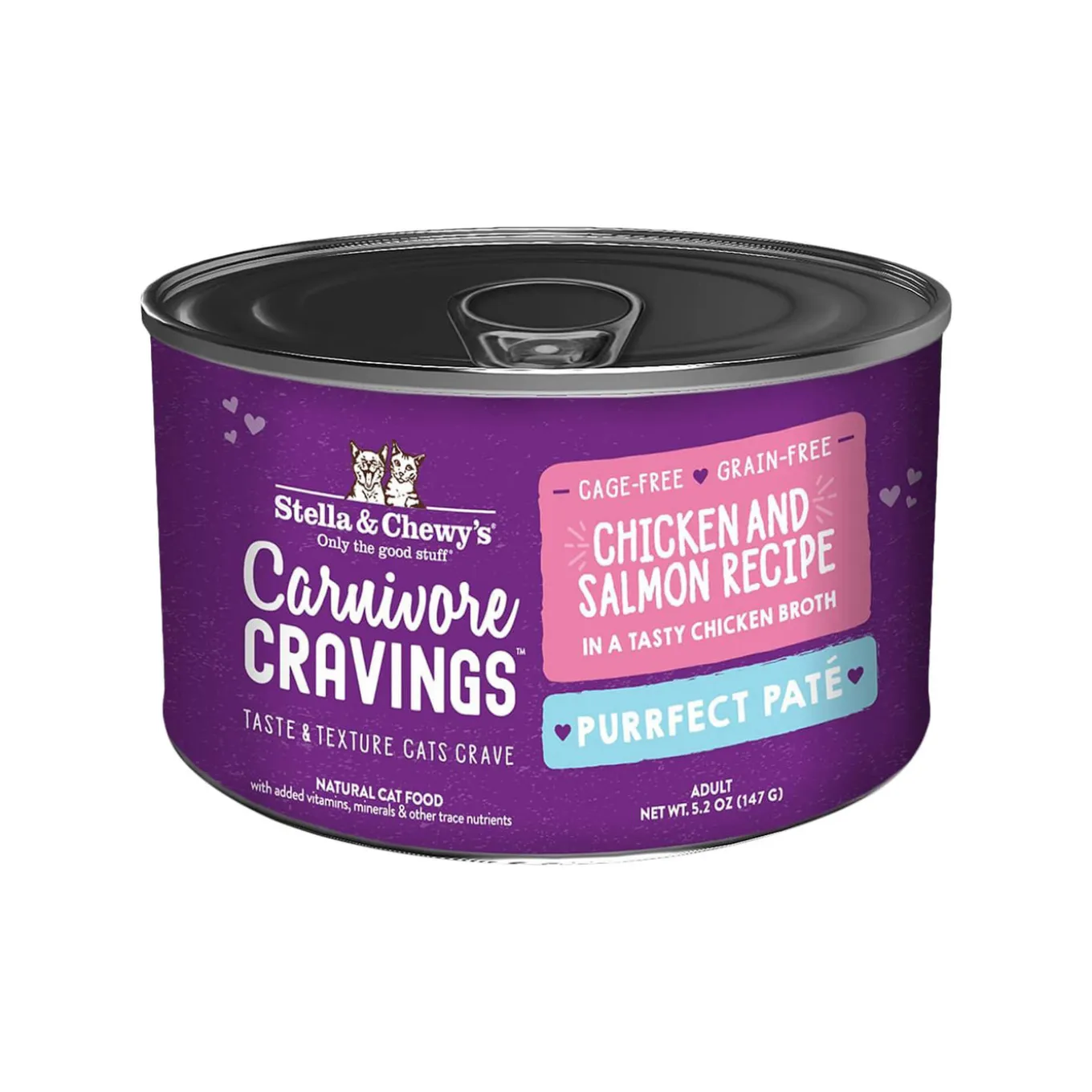 Stella & Chewy's Carnivore Cravings Purrfect Pate Chicken & Salmon Wet Cat Food