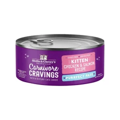 Stella & Chewy's Carnivore Craving Purrfect Pate Chicken & Salmon Kitten Wet Food