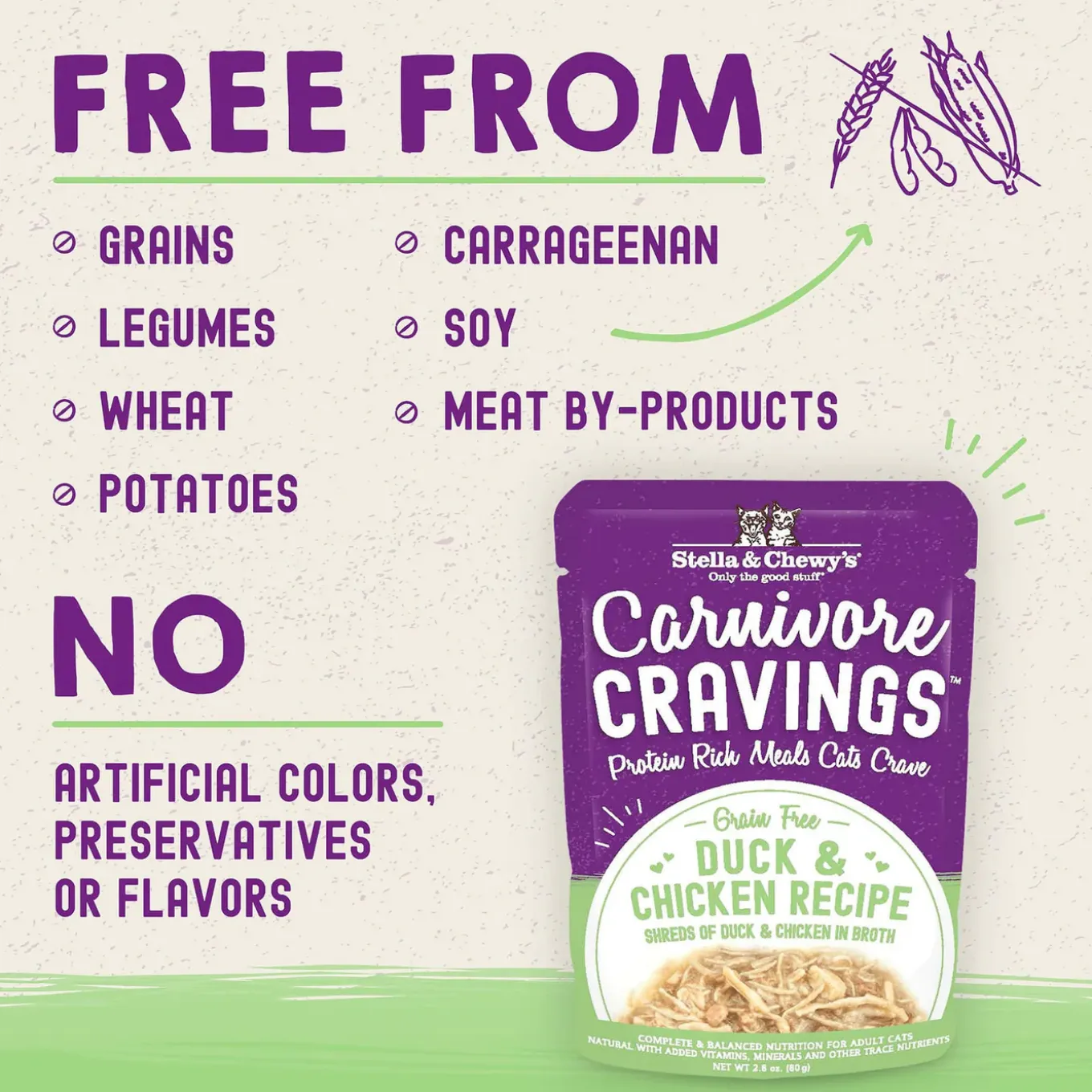 Stella & Chewy's Carnivore Cravings Wet Cat Food Case of 24