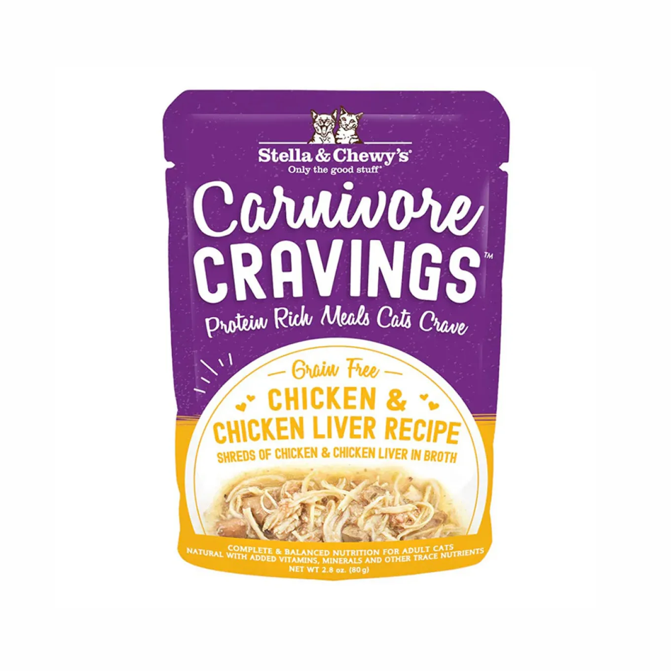 Stella & Chewy's Carnivore Cravings Wet Cat Food Case of 24