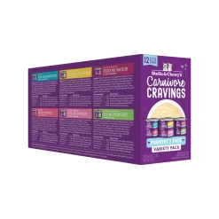 Stella & Chewy's Cravings Morsels Pate Variety Pack Cat Food 2.8 oz Case of 24