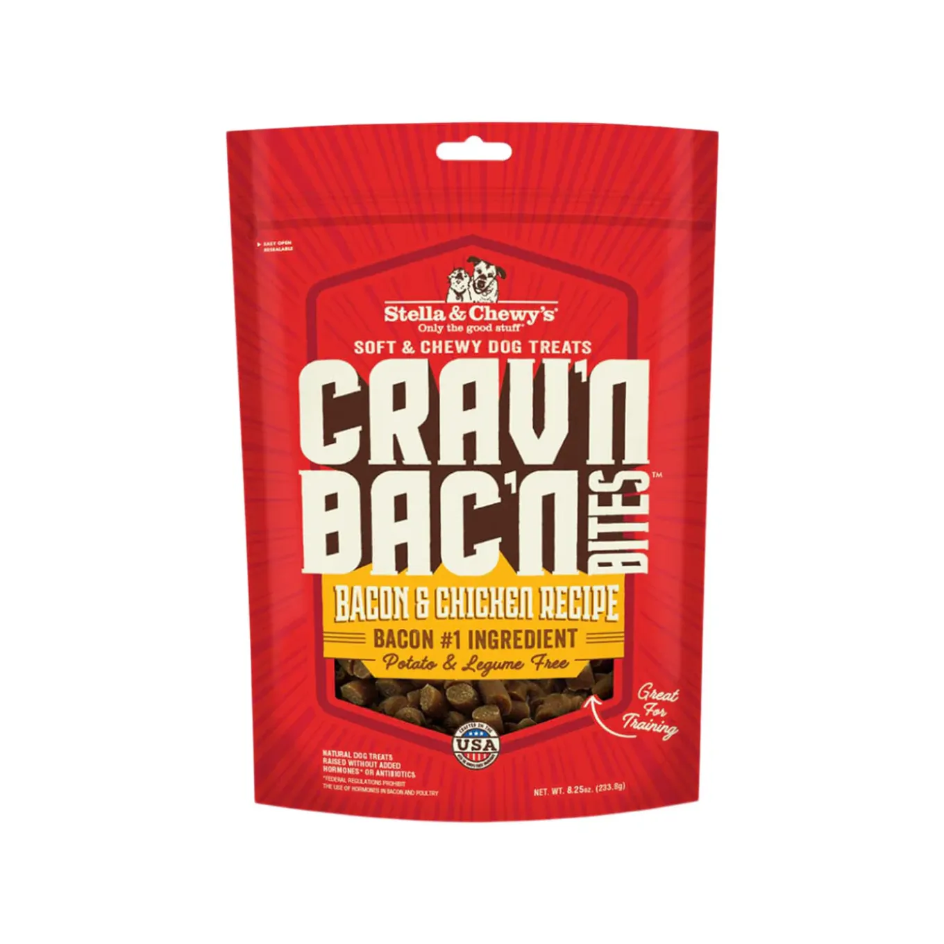 Stella & Chewy's Crav'n Bac'n Bites Dog Treats