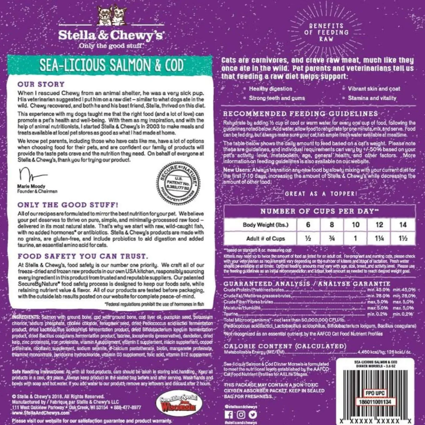 Stella & Chewy's Grain-Free Freeze Dried Cat Food