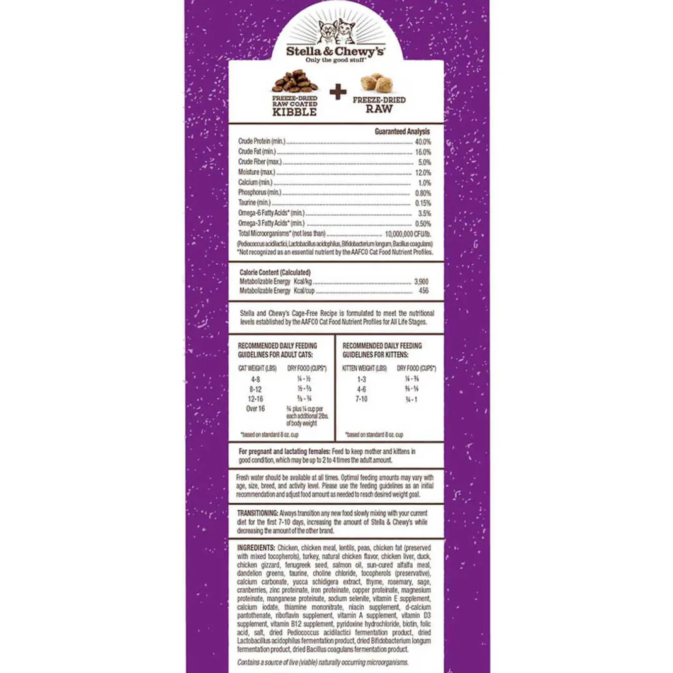 Stella & Chewy's Raw Blend Dry Cat Food