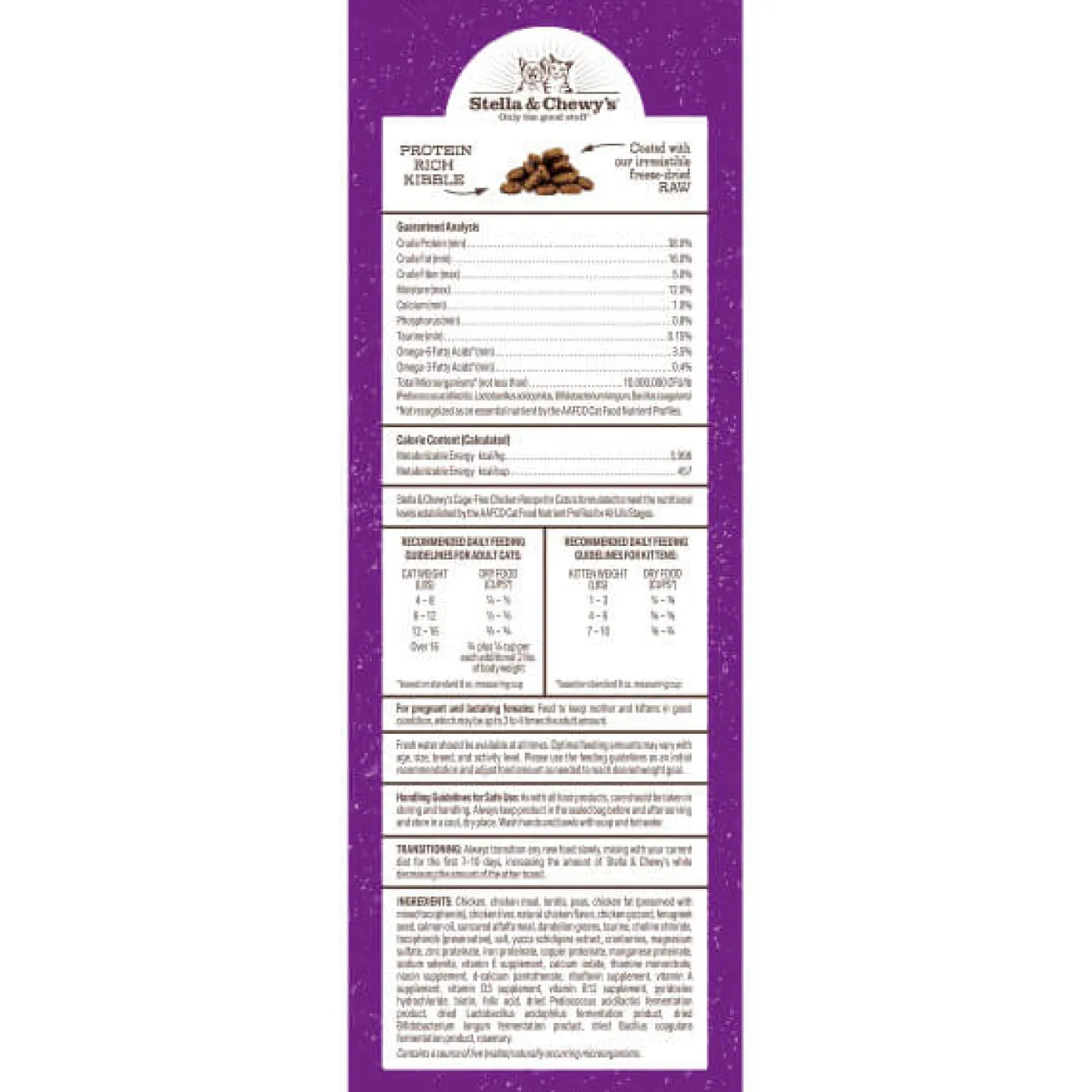 Stella & Chewy's Raw Coated Dry Cat Food