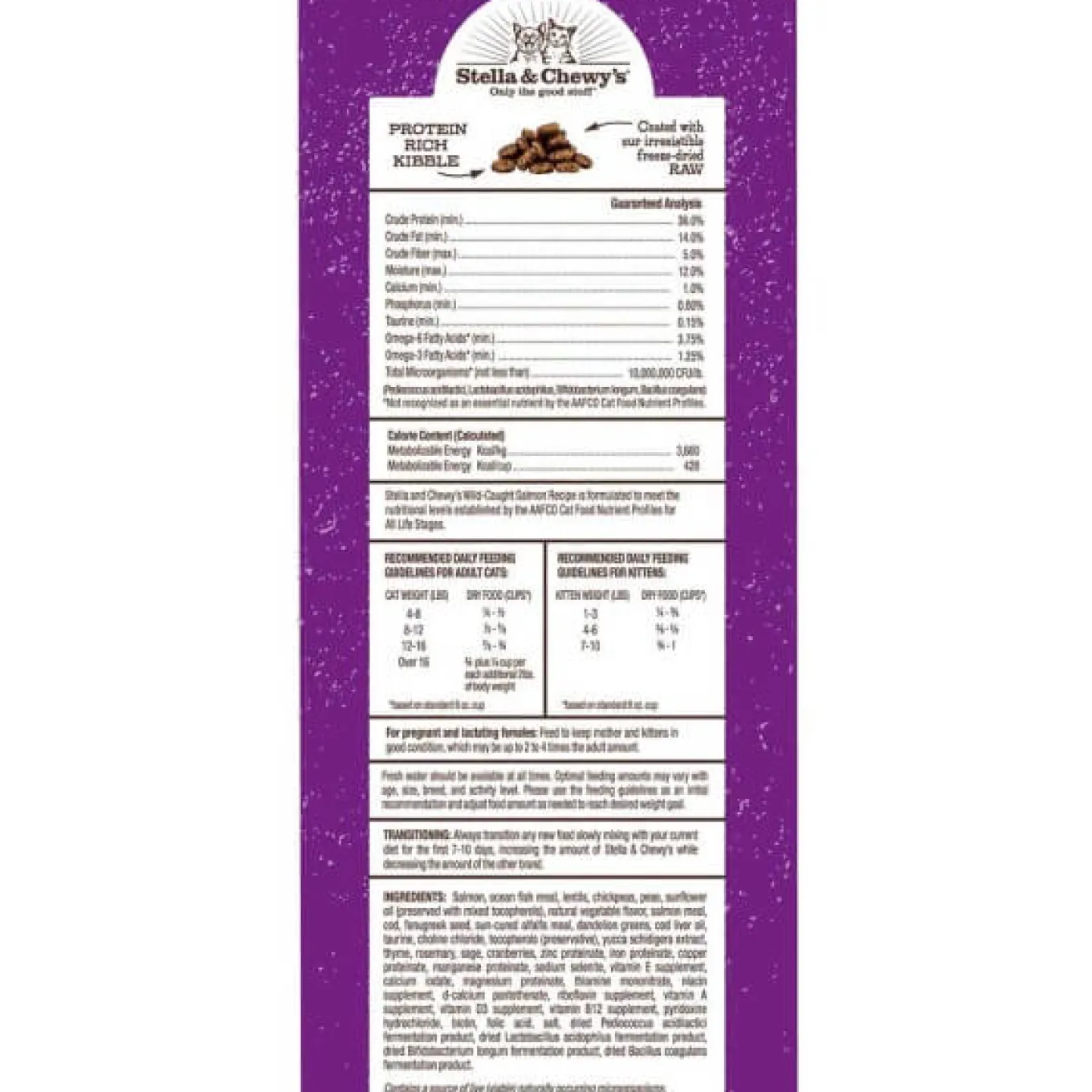 Stella & Chewy's Raw Coated Dry Cat Food