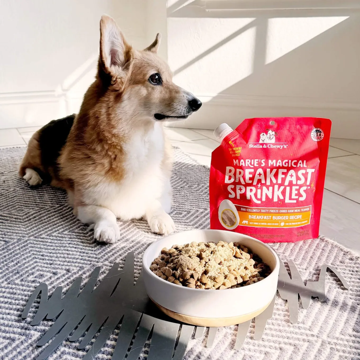 Stella & Chewy's Breakfast Sprinkles Freeze-Dried Dog Food Topper