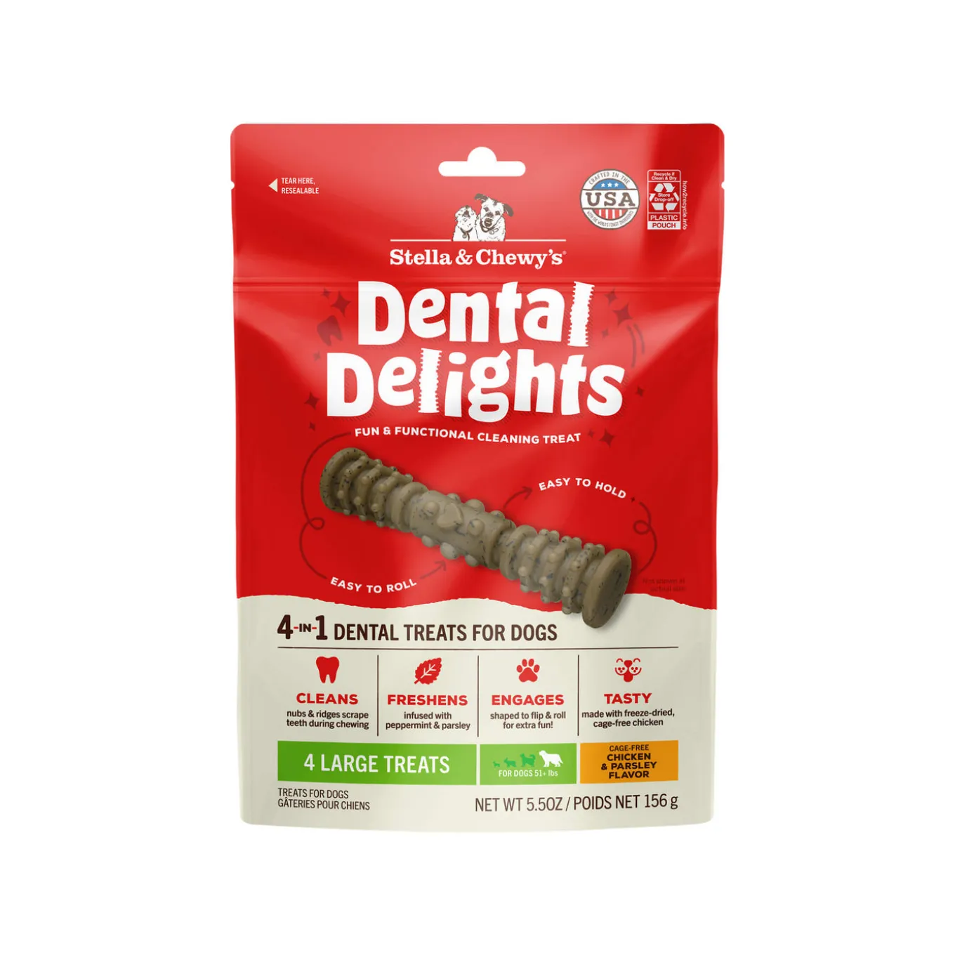 Stella & Chewy's Dental Delights for Dogs